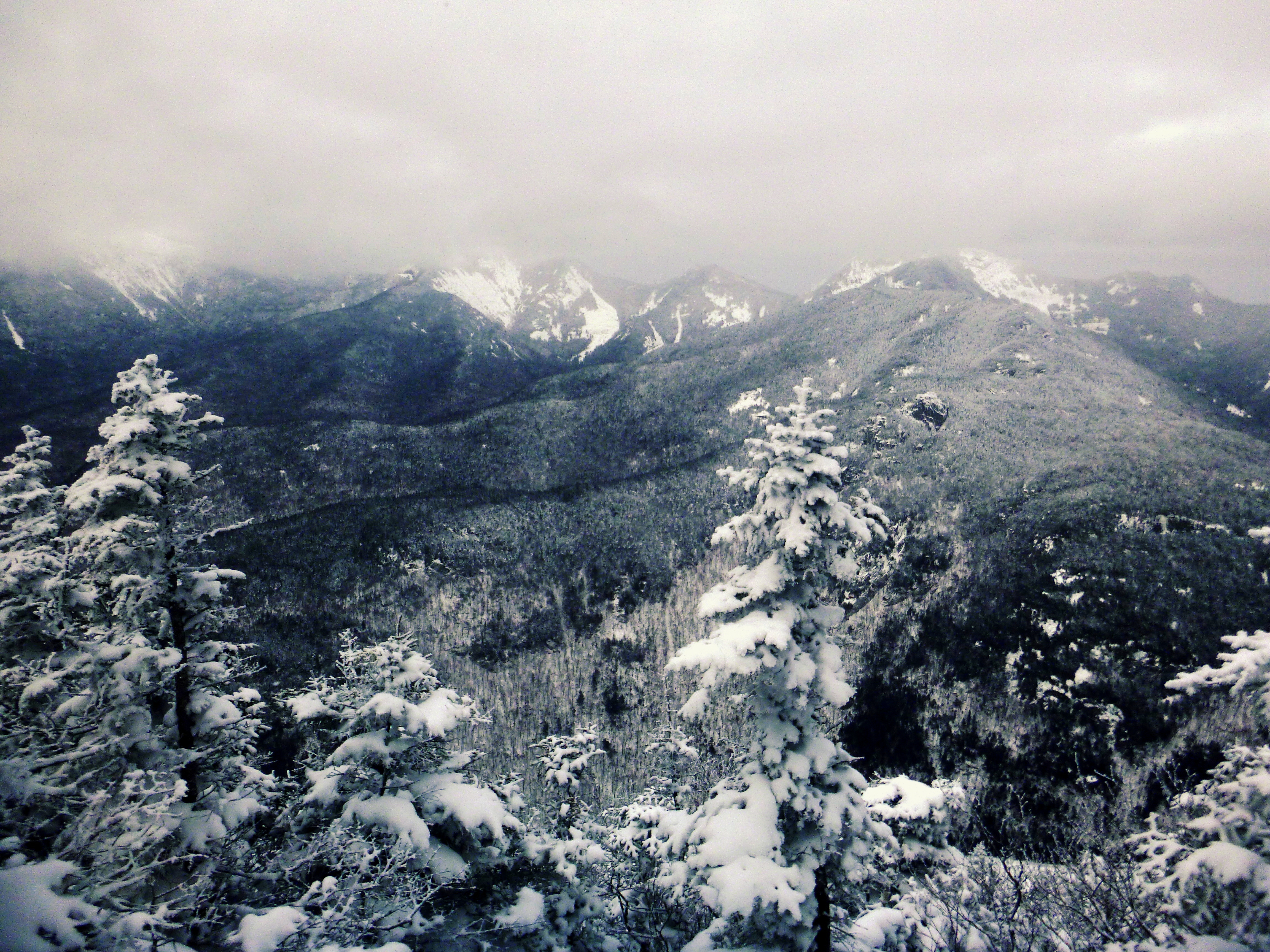 Colvin & Blake Peaks in Winter